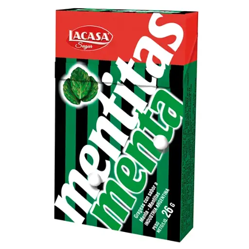 [28931] Mentitas Pastilla Menta x26g (12x12)