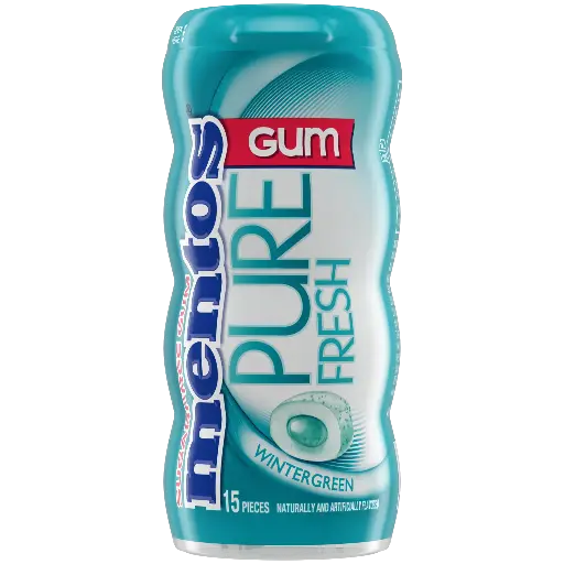 [100352] Mentos Gums Wintergreen x1u (6x6)