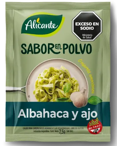[100346] Sabor en Polvo Alicante Albahaca y Ajo sin Tacc x7,5g (10x12)