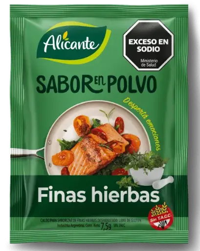 [100344] Sabor en Polvo Alicante Finas Hierbas sin Tacc x7,5g (10x12)