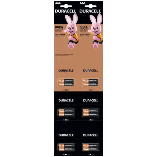 [100188] Duracell Alcalina AAA x12u (10x12)