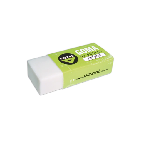 [100576] Goma Técnica Pizzini Blanca 44x18x12mm (x30)