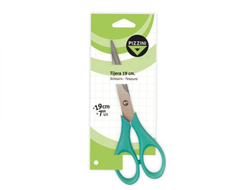 [100624] Tijera Pizzini 19cm Hojas de Acero Inoxidable (x12)