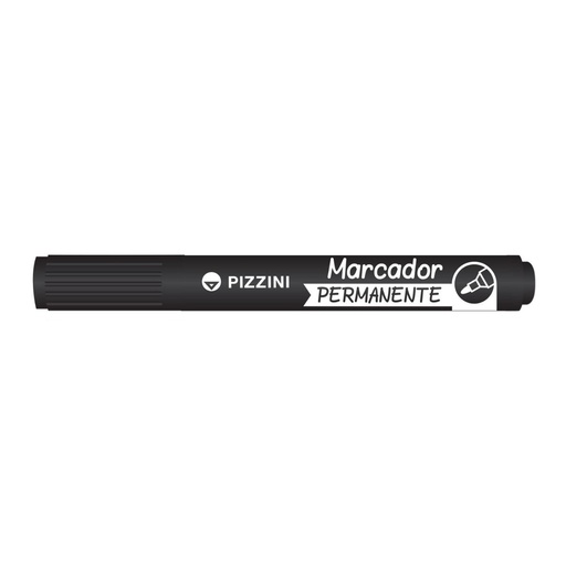 Marcador Permanente Pizzini Punta Redonda (x10)
