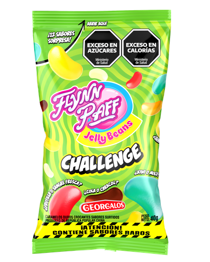 [100628] Flynn Paff Jelly Beans Challenge x40g (12x12)
