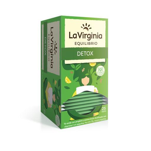 [100634] Té Equilibrio Detox La Virginia x25u (x6)