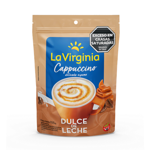 [100763] Cappuccino La Virginia Dulce de Leche DP x155g (x10)