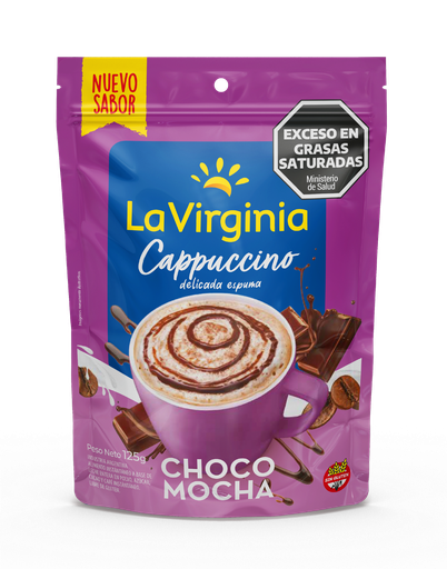 [100766] Cappuccino La Virginia Choco Mocha D/P x125g (x10)