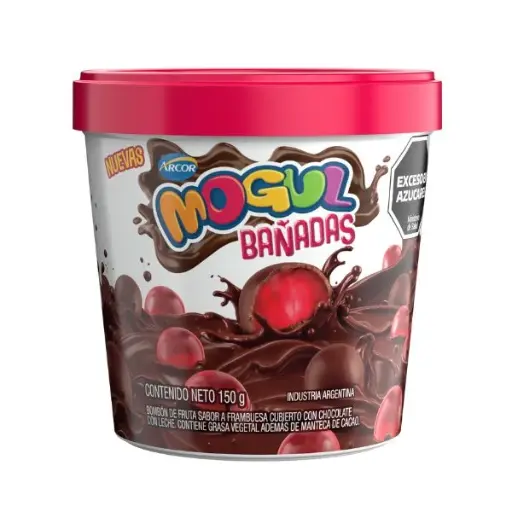 [100768] Goma Mogul Bañadas en Chocolate x150g (x12)